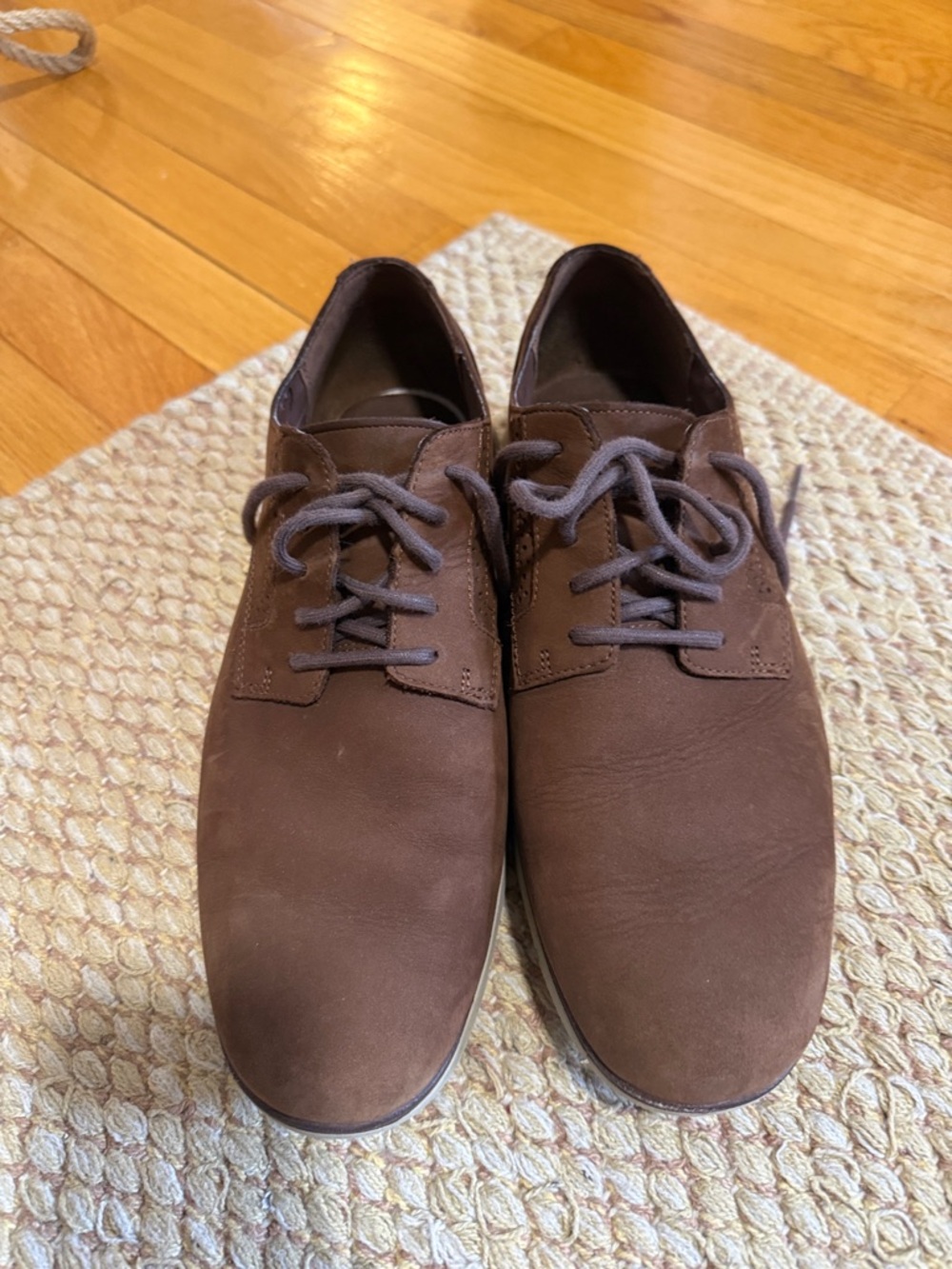 Timberlands Brown Suede Derby Lace-Ups- men’s